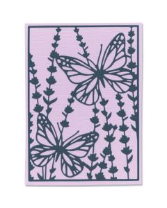 Fustella Sizzix Thinlits "Cartolina botanica frontale" - 666110