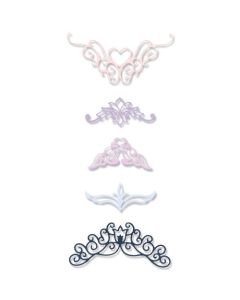 Fustella Sizzix Thinlits "Angoli fantasiosi" - 666116