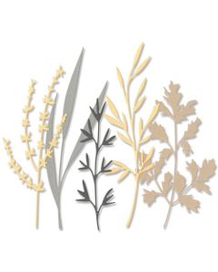 Fustella Sizzix Thinlits "Steli del bosco" - 666254