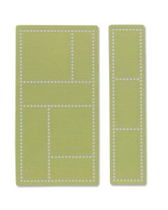 Fustella Sizzix Thinlits "Mini cartoline e biglietti" - 666277