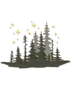 Fustella Sizzix Thinlits "Ombra del bosco" - 666334