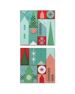 Fustella Sizzix Thinlits "Blocchi di vacanze" - 666335