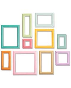 Fustella Sizzix Thinlits "Multi-frame dimensionali, Cornici in 3D" - 666461