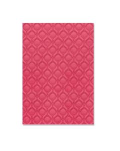 Fustella Sizzix Embossing A5 Textured Impression 3D "Decorazioni ripetute" - 666507