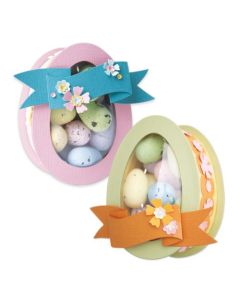 Fustella Sizzix Thinlits "Scatola delle uova di Pasqua" - 666521