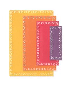 Fustella Sizzix Framelits "Rettangoli vorticosi" - 666553