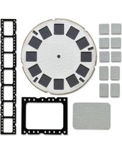 Fustella Sizzix Thinlits "Mostra fotografica, vault" - 666602