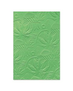 Fustella Sizzix Embossing Textured Impression 3D "Trame di giungla" - 666605