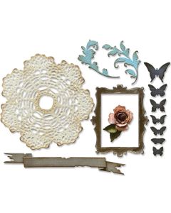 Fustella Sizzix Thinlits "Boutique, vault" - 666607