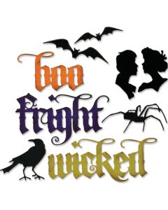 Fustella Sizzix Thinlits "Ritratti gotici, vault" - 666681