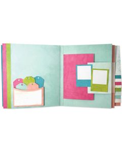 Fustella Sizzix Thinlits "Kit base per agenda" - 666744