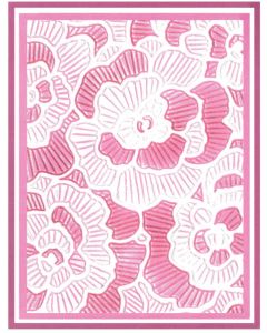 Fustella Sizzix Embossing Textured Impression 3D "Cosmopolita, domenica al parco" - 666747