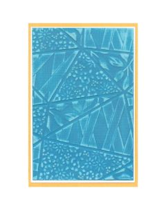 Fustella Sizzix Embossing Textured Impression 3D "Floreale frammentato" - 666777