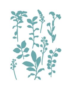 Fustella Sizzix Thinlits "Steli sottili #2" - 666810