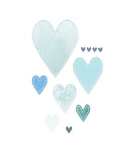 Fustella Sizzix Framelits "Cuori ricamati" - 666813