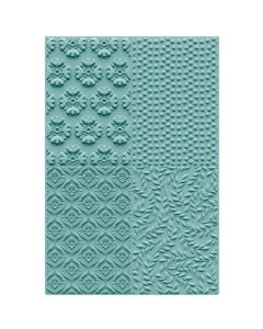Fustella Sizzix Embossing Textured Impression 3D "Motivi elaborati" - 666828
