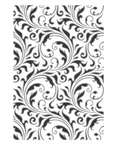 Fustella Sizzix Embossing Texture Fades 3D "Fioritura vault" - 666868