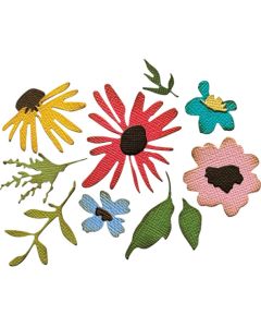 Fustella Sizzix Sidekick Side-order (embossing + thinlits) "Floreale vault" - 666872