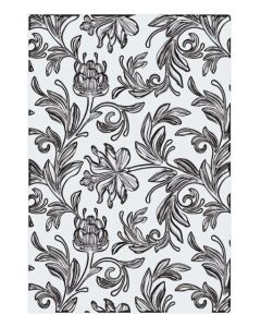 Fustella Sizzix Embossing A5 Texture Fades 3D "Tema botanico grande" - 666888