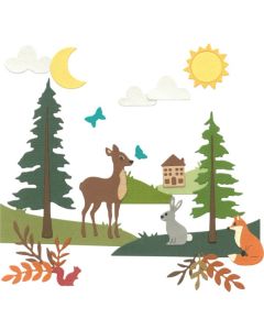 Fustella Sizzix Thinlits "Casa dolce casa" - 666978