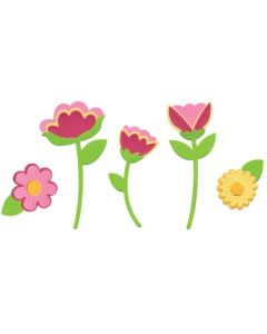 Fustella Sizzix Thinlits "Fiori stravaganti #2" - 667008