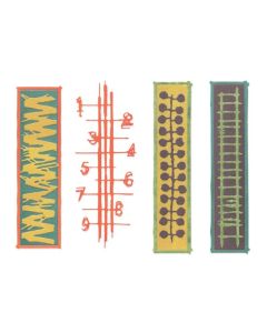 Fustella Sizzix Thinlits "Telai" - 667022