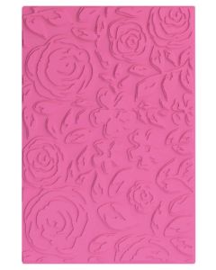 Fustella Sizzix Embossing Textured Impression 3D "Bouquet acquerelli" - 667069