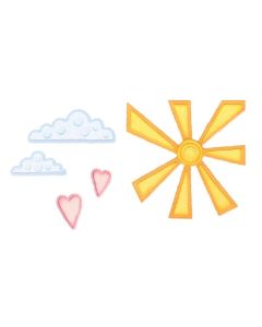 Fustella Sizzix Thinlits "Giornata di sole" - 667163