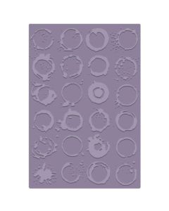 Fustella Sizzix Embossing A5 Texture Fades "Campanaro Vault" - 667239