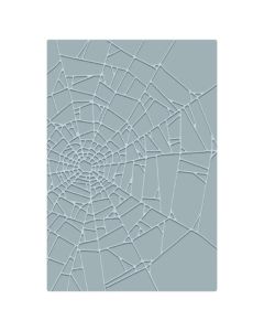 Fustella Sizzix Embossing A5 Texture Fades "Ragnatele Vault" - 667247