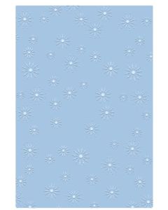 Fustella Sizzix Embossing A5 Texture Fades "Stelle scintillanti Vault" - 667250