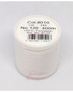 Madeira Aerofil 8010 (bianco) - mt. 400 / mt. 1000