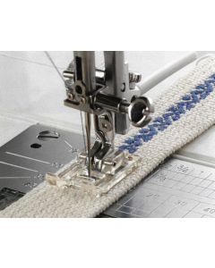 Piedino trasparente per punti decorativi pieni - Janome