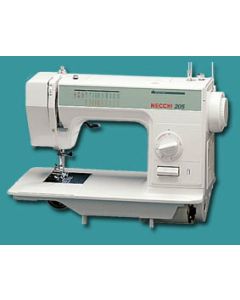 Macchina per cucire meccanica Necchi 205 a base piana da inserire nel mobile