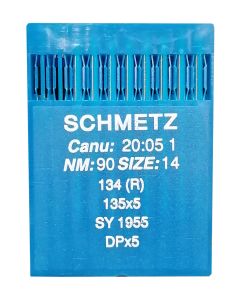SCHMETZ Aghi per macchine da cucire industriali 134R (Conf. da 10)