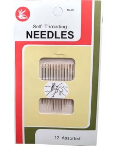 Aghi a infilatura facilitata o per ciechi - Misure 4-8 (12 aghi)