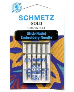 SCHMETZ GOLD per ricami fitti