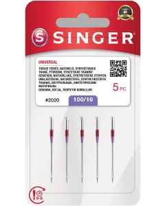 SINGER Aghi Universali per macchine da cucire - Misura 100/16