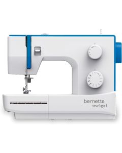 Macchina per cucire meccanica Bernette Sew&Go 1 + Piedino Speedy "4x4"