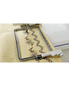 Set Telaio per bordi infiniti 180x100 mm - Brother serie NV / V / XP / XE / XJ