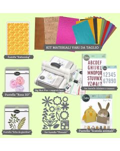 Sizzix Big Shot Plus formato A4 Starter kit super-maxi di Cardano Cecilia