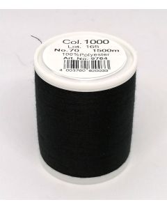 Filato per spolina Madeira Bobbinfil 1000 (Nero) - mt. 1500