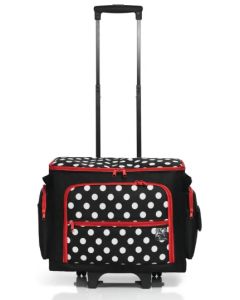 Trolley professionale per macchina e accessori cucito "Polka dots" - Prym 612630