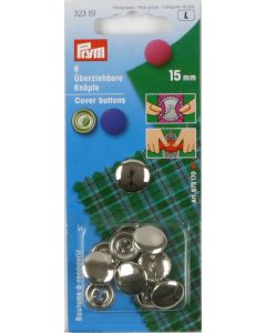 Bottoni da ricoprire 15 mm metallo Prym