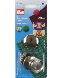 Bottoni da rivestire 29 mm metallo Prym
