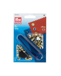 Occhielli 4 mm argento (50 pezzi) - Prym
