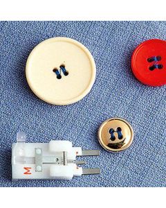 Piedino per bottoni con guida