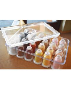 Box 24 filati da ricamo per visi - Gunold Poly 40 mt. 1000