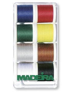 Box 8 filati Aerofil per Jeans Madeira - mt. 100