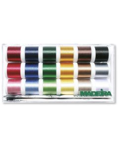 Scatola 18 filati Madeira Rayon - mt. 200